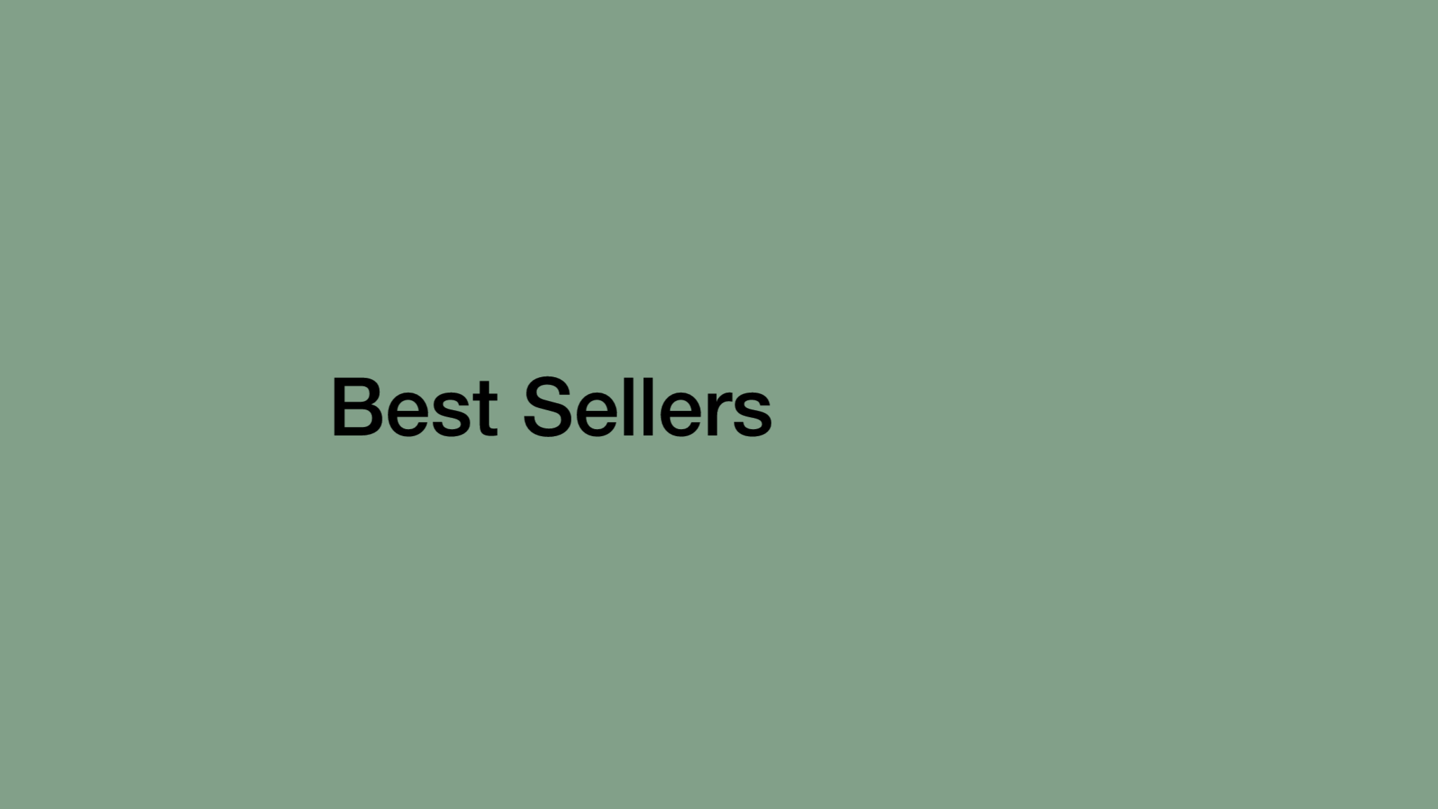 Best Sellers