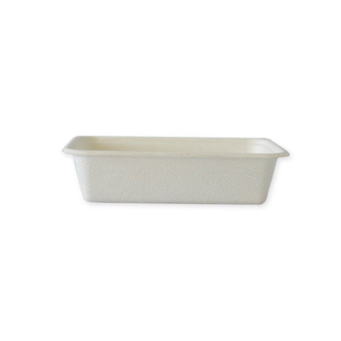 360ml Square Lunch Tray, Compostable, Small size