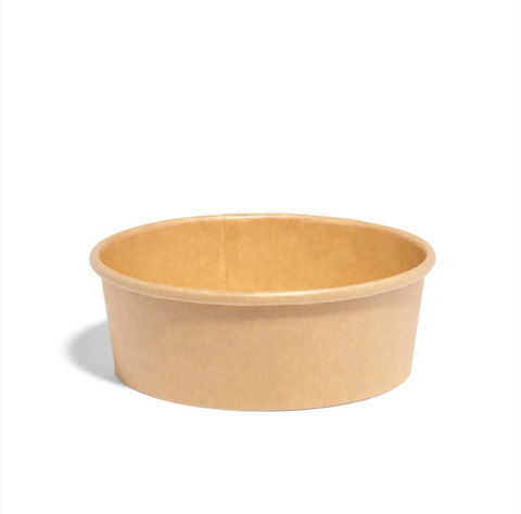 500ml Kraft Paper Round Bowl, 600 Pieces