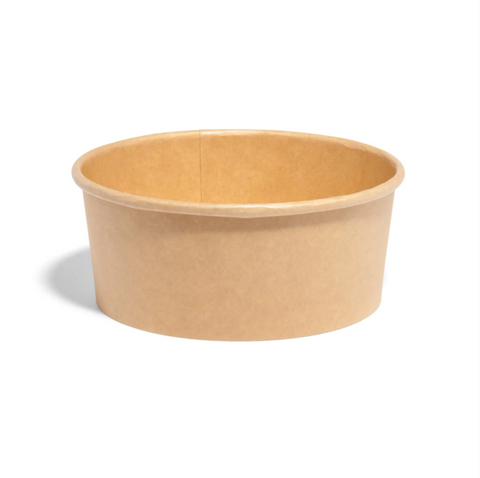 750ml Kraft Paper Round Bowl, 600 Pieces