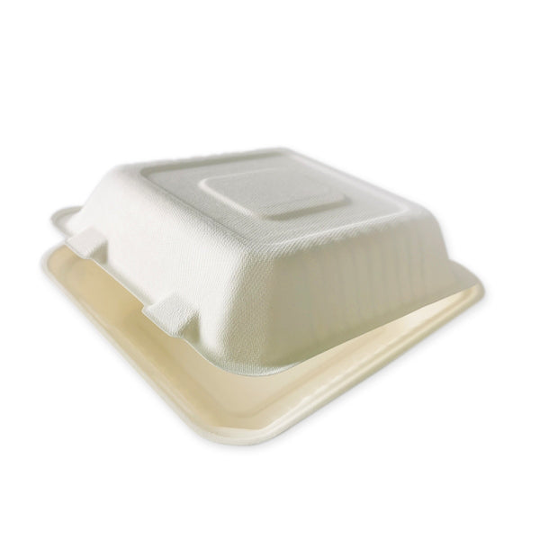 8 inch Biodegradable Square Takeaway Box