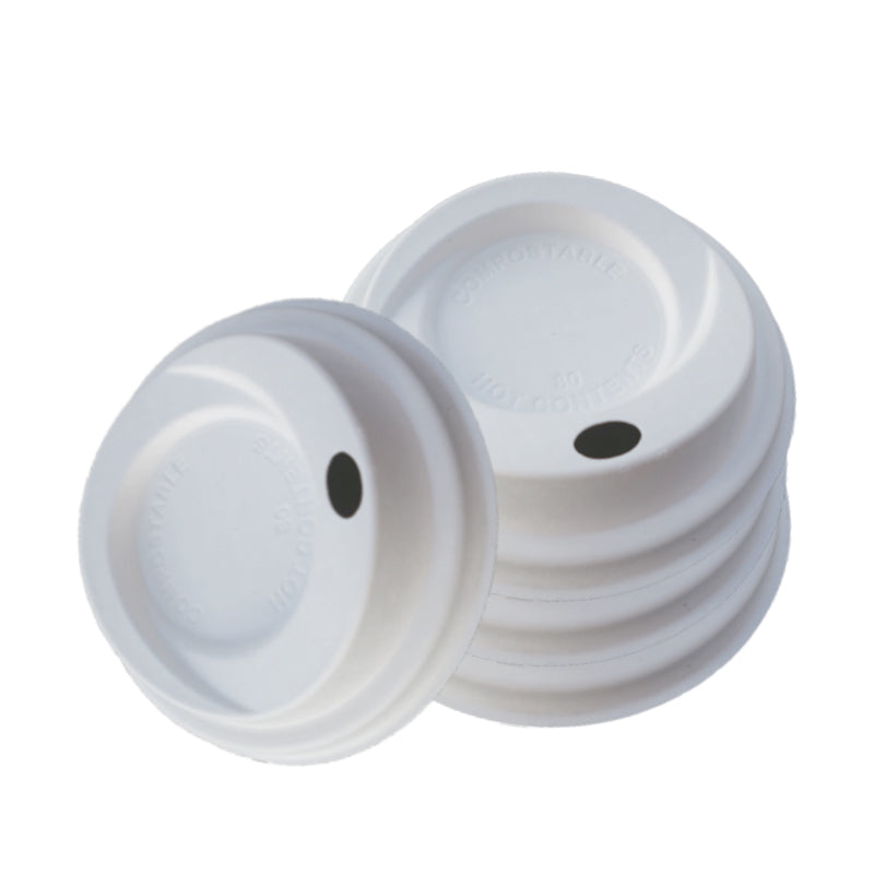 80mm size, Biodegradable Hot Cup Lid, for 6-8oz cup