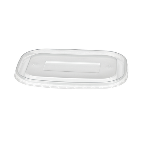 PET Lid for Rectangular 650ml-750ml, 300 Pieces